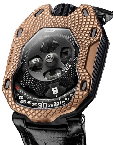 Review Urwerk Replica UR-105 TA RAGING GOLD watch - Click Image to Close